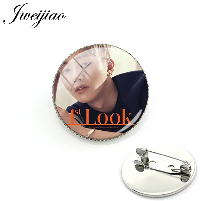 

JWEIJIAO Kpop WANNA ONE WANNAONE Album TO BE ONE Photo Brooch Pin Badge Accessories For Clothes Hat Backpack Decoration WO04