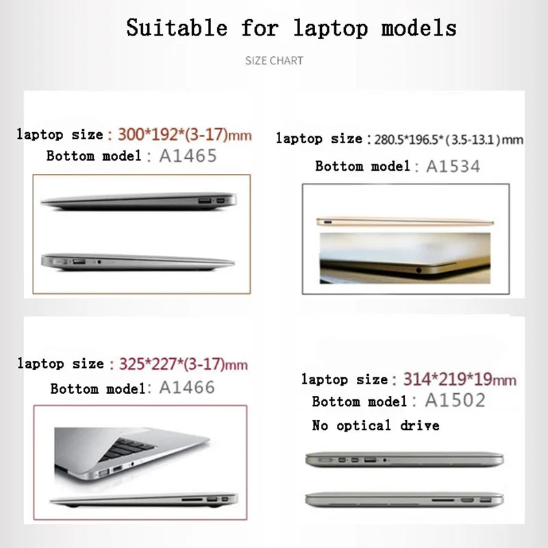 New Laptop Case Cover For Macbook Air 11 12 13.3 Notebook PU Waterproof Handbag For Macbook Pro 13.3 15.4 Laptop Bag A1465 A1466 (7)