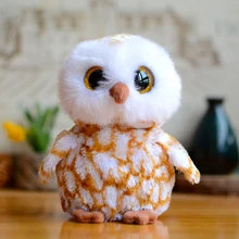 Original Ty Collection Big Eyes Beanie Boos Kids Plush Toys Brown Barn Owl Lovely Baby Gifts Kawaii Cute Stuffed Animals Dolls