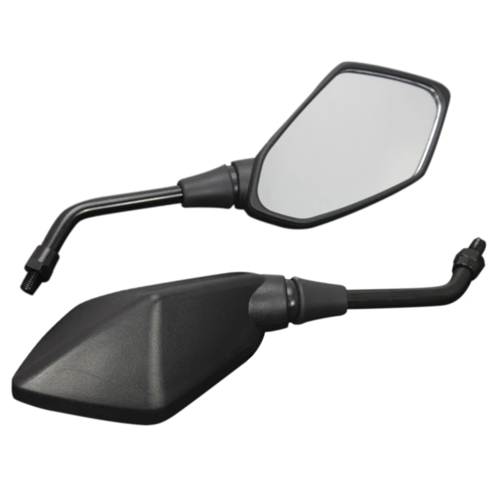 

1 Pair Universal Motorcycle Scooter Aluminum Alloy Rearview Side Mirror Modified Accessories for 8mm 10mm Exterior Handlebar