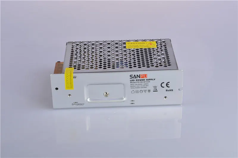 Fonte de Alimentação de Comutação de Tensão Transformador de Iluminação por Leds ac para dc Sanpu Smps w Levou Constante Motorista 220 6a 110 Tira 24 v 150 7 Renovação da Casa