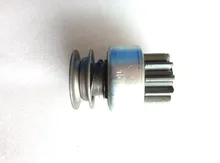 starter motor QD1332A, the drive pinion for tractor with Laidong engine KM385BT, LL380