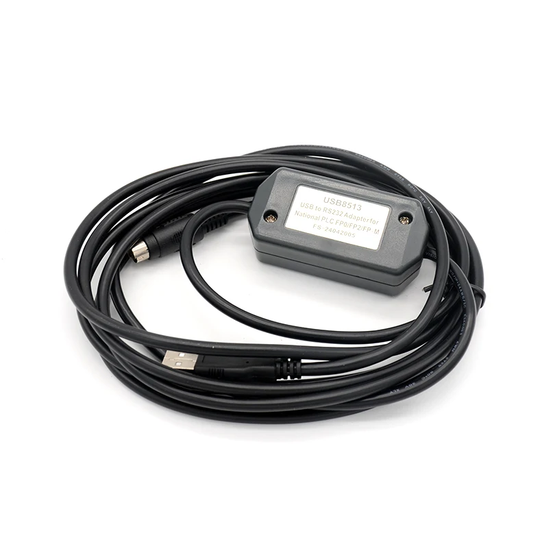 

FOURSTAR Panasonic FP0, FP2 FP-M series PLCprogramming cable with USB interface 3 meters with communication indicator