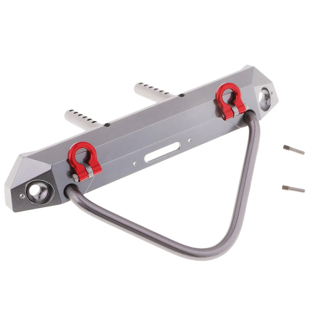 Metal Alloy Front Bumper Collision for Axail SCX10 1/10 RC Crawler Climbing Car Parts Accessories