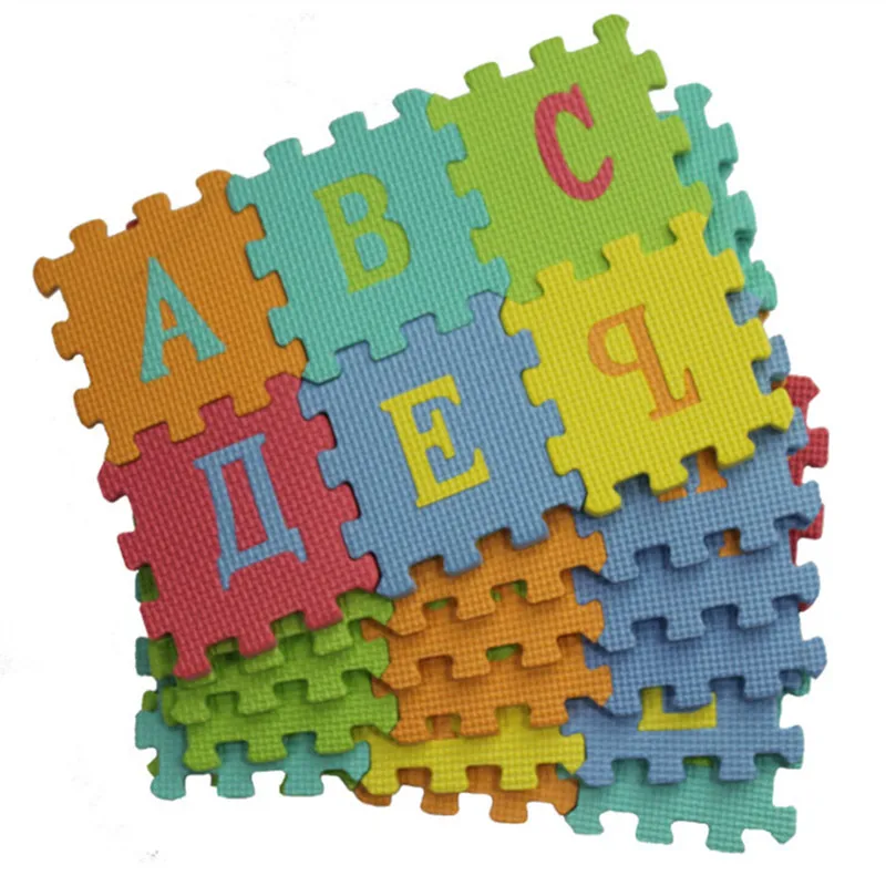 

36Pcs RUSSIA LANAGUE Environmentally EVA Foam puzzle Arabic Play Mat Puzzle Floor Mats Baby Carpet Pad Toys For Kids