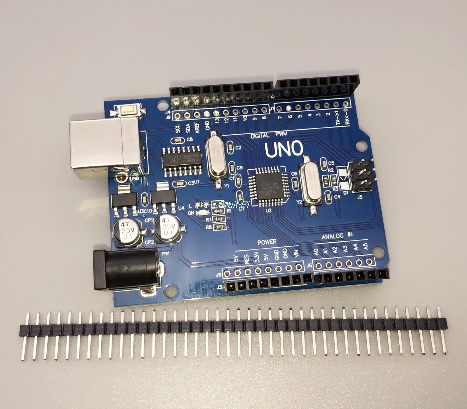 2016 высокое качество один Комплект UNO R3 (CH340G) MEGA328P для Arduino UNO R3 (без кабеля USB)