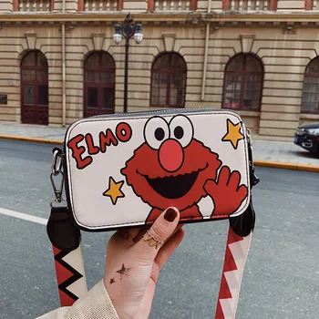 

2020 New Cartoon Women Bag Fashion Mini Small Square Pack Shoulder Bag Crossbody Bags High Quality Casual Female Bags Handbags