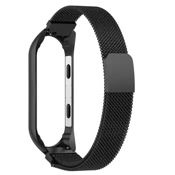 

Magnetic Milanese Stainless Steel Watch Band Luxury Wristband Band Strap For MiBand 4 Mi Band 3 Mi 4 Xiaomi 3 4 Smart Bracelet