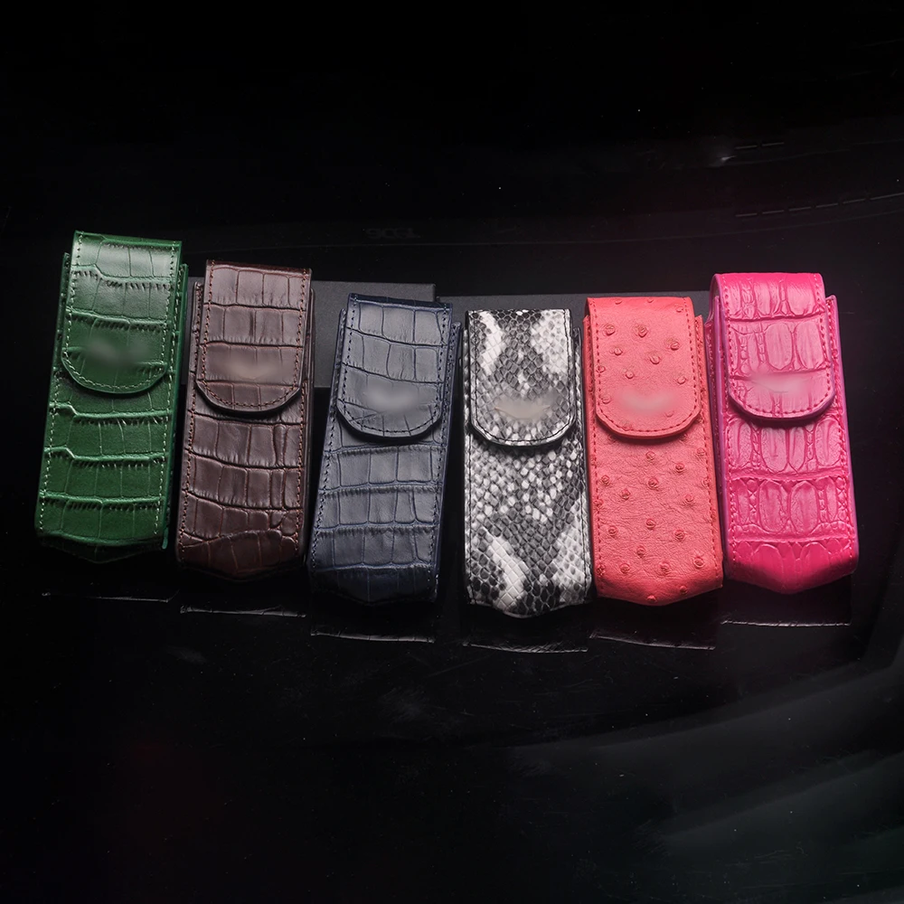 

2018Luxury Leather New Crocodile Case for Signature S CEO 168 Flip Cover Pouch Phone Bags Cases for Vertu K8 Shell cover