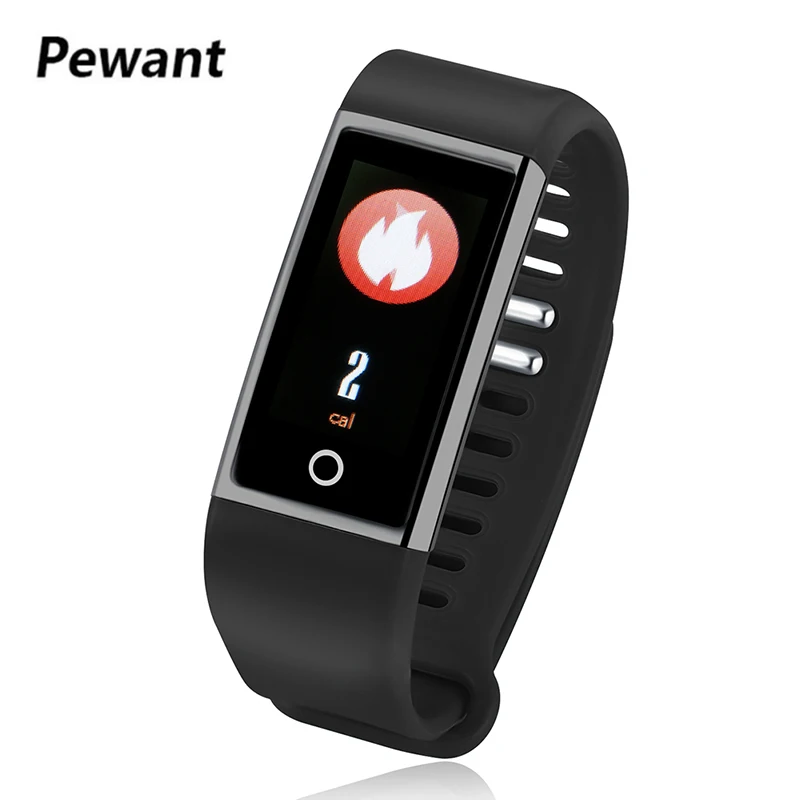 

Pewant Smart Bracelet Smart Watch Heart Rate Blood Pressure Monitor Smart Band Pedometer Fitness Tracker Clock For Android iOS