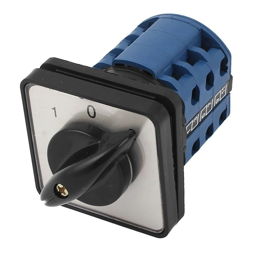 

Useful Panel Mounting 3-Position 3-Phase Rotary Cam Changeover Switch CA10