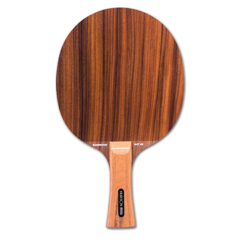 Huieson Prime Rosewood Table Tennis Blade 7 Ply Solid Pure Wood Powerful Ping Pong Blade Table Tennis Racket DIY Accessories