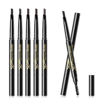 

Eyebrow pencil natural waterproof eyebrow Cosmetics Double Head Automatic Rotation Eyebrow Beauty Tools Y604