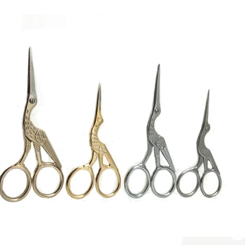 

Embroidery Scissors Stainless Steel Sharp Stork Scissors Cutters for Sewing Craft Nail Art Work Needlework DIY Tools AA8515