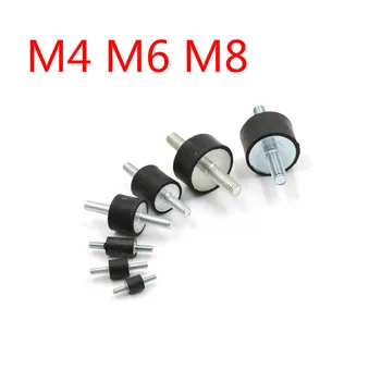 

M4 M6 M8 Rubber Shock Absorber Anti Vibration Isolator Mounts Bobbins Tool Parts