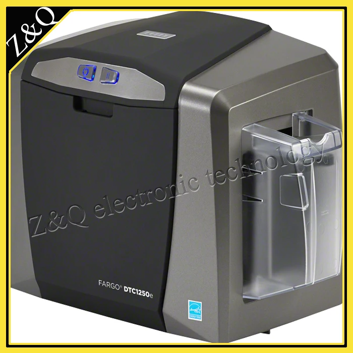 Fargo DTC1250E двухсторонний карточный принтер Fargo075333 YMCKO лента|ribbon printer|printer chinafargo printer |