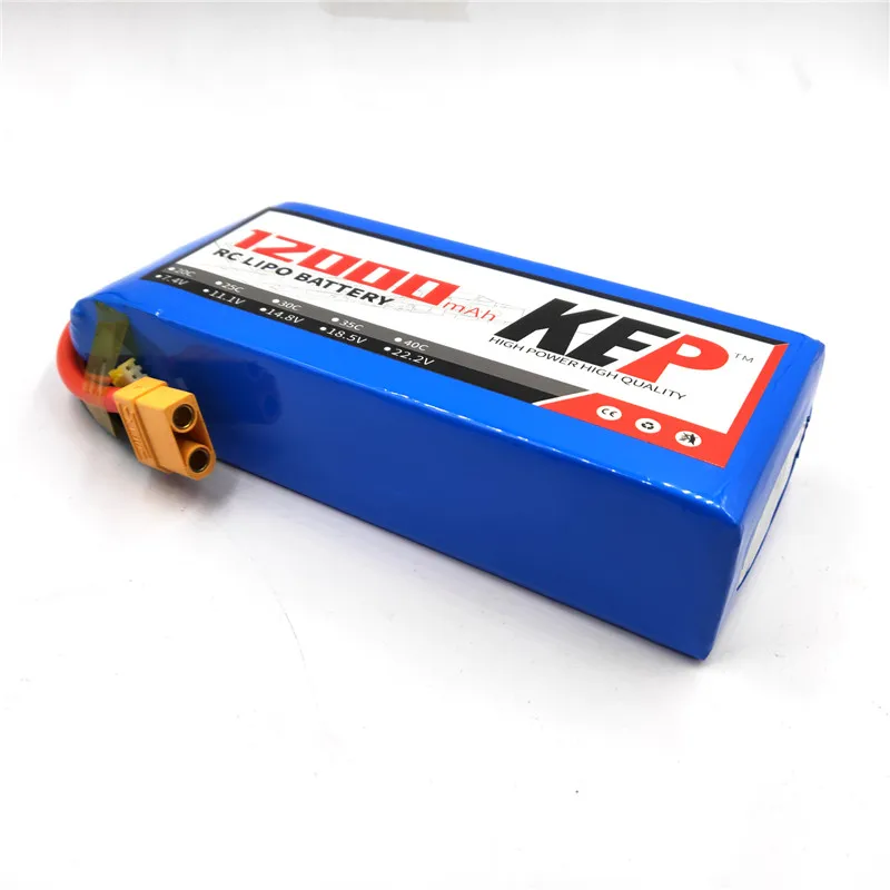 

12000mAh Hight Power RC Lipo Battery 2S 3S 4S 5S 6S 7.4V 11.1V 14.8V 18.5V 22.2V 25C For RC Helicopter Car boat Eppo machine