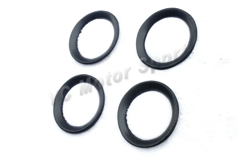 2008-2013 Nissan R35 GTR Air Con Surround Trim DCF 1&1 Plain Weave Matte Finish (2)