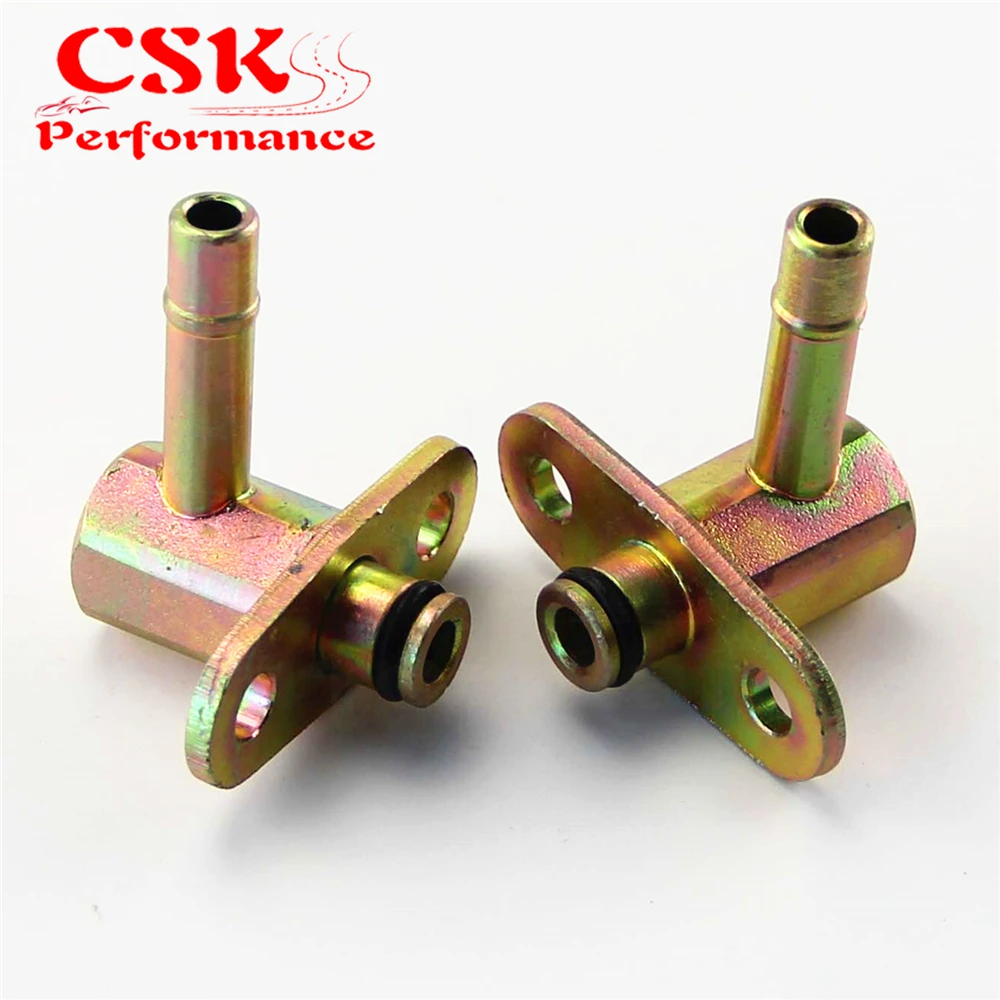 

2 Pcs Performance Fuel Rail Adapter Fits For Nissan 240SX SR20DET 89-98