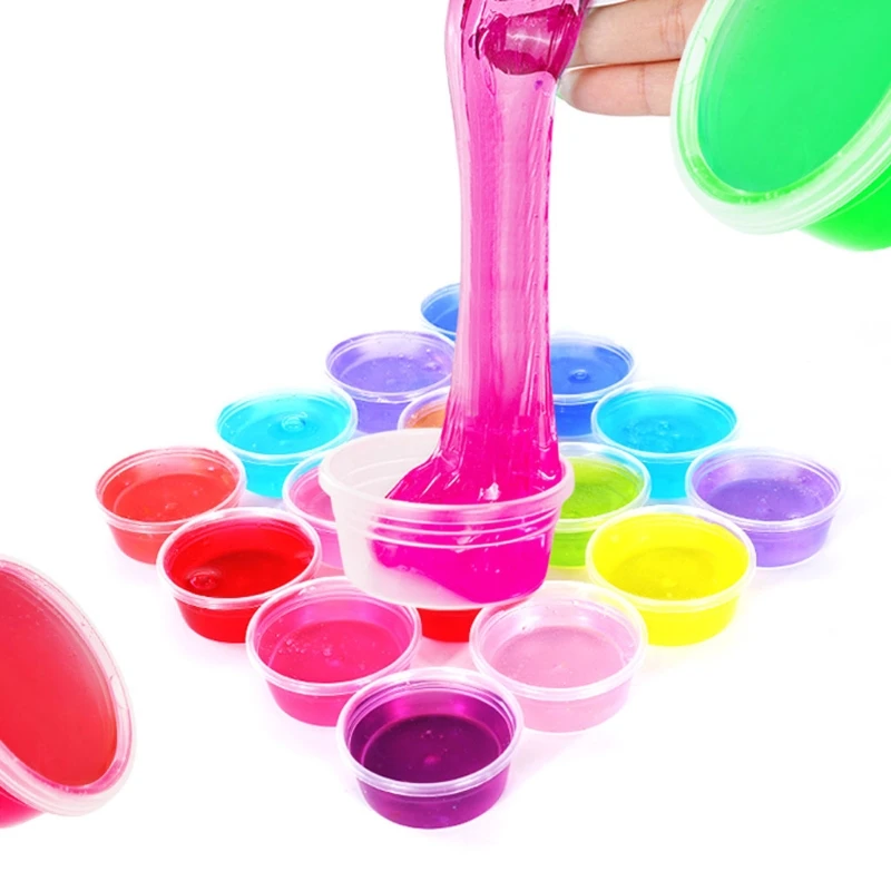 

5PCS 60ml Container Organizer Boxs For Light Clay Playdough Foam Slime Mud