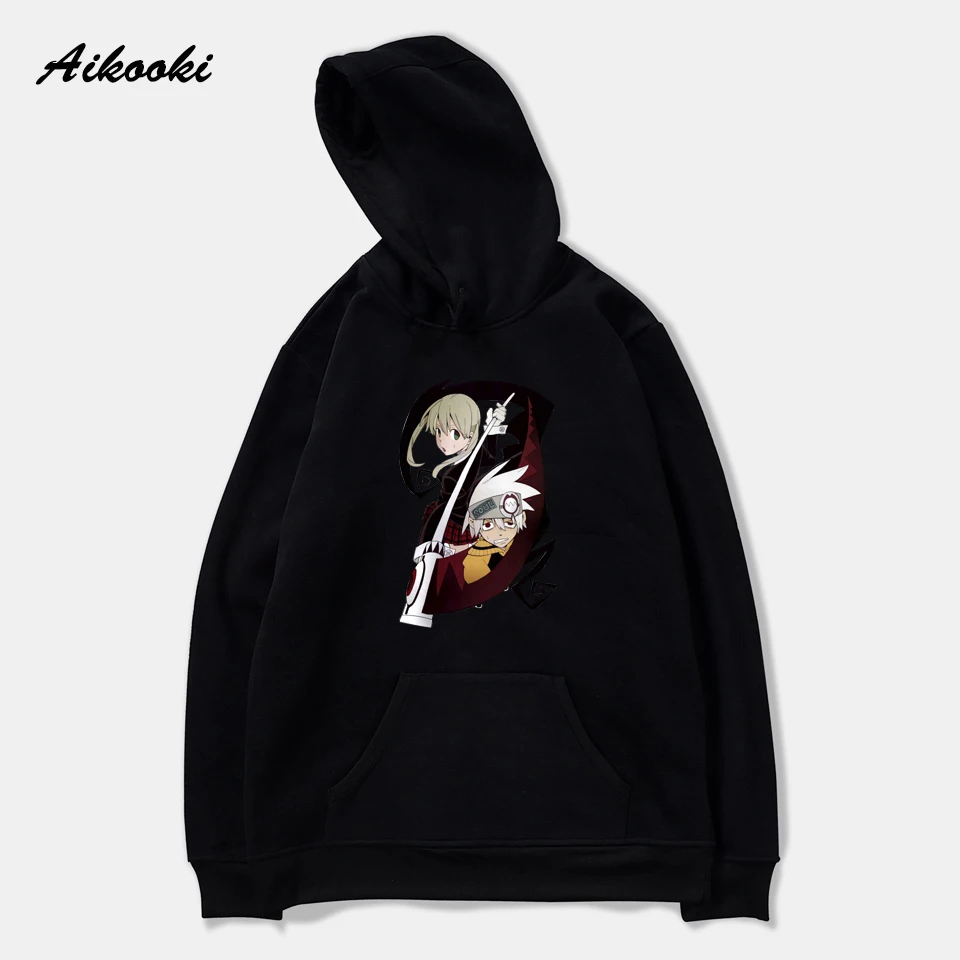 

Aikooki Soul Eater Hoodies Hipster Basic Sweatshirt Loose Autumn Spring Hoodies Soul Eater Sweatshirt Tracksuit Boys/girls Hoody