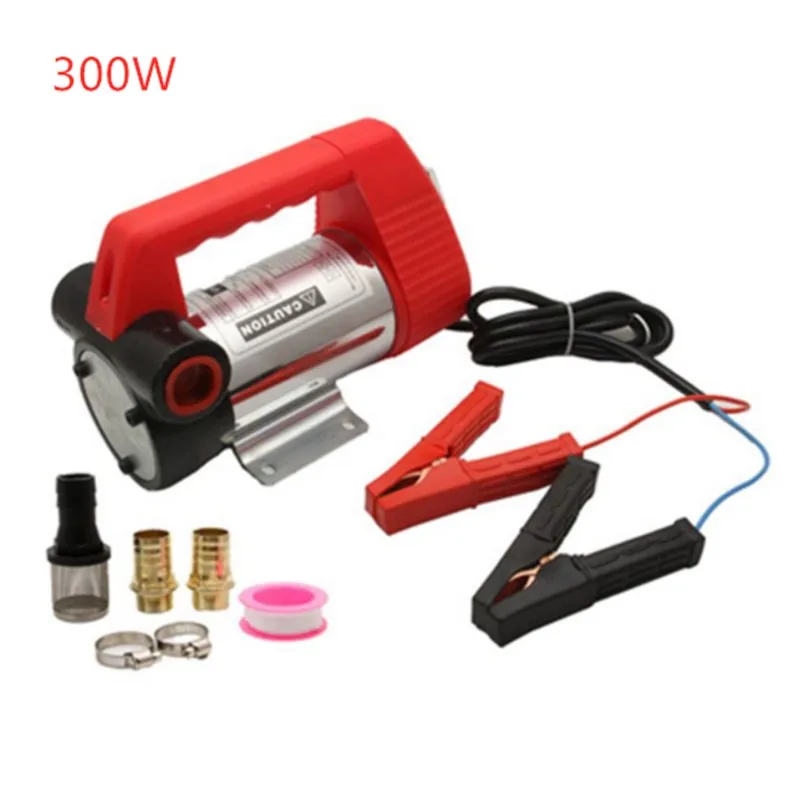 

Micro DC 12V 24V 300W 50L / MIN Diesel Gasoline Fuel Water Suction Pump Electric Automatic Transmission oil Pump