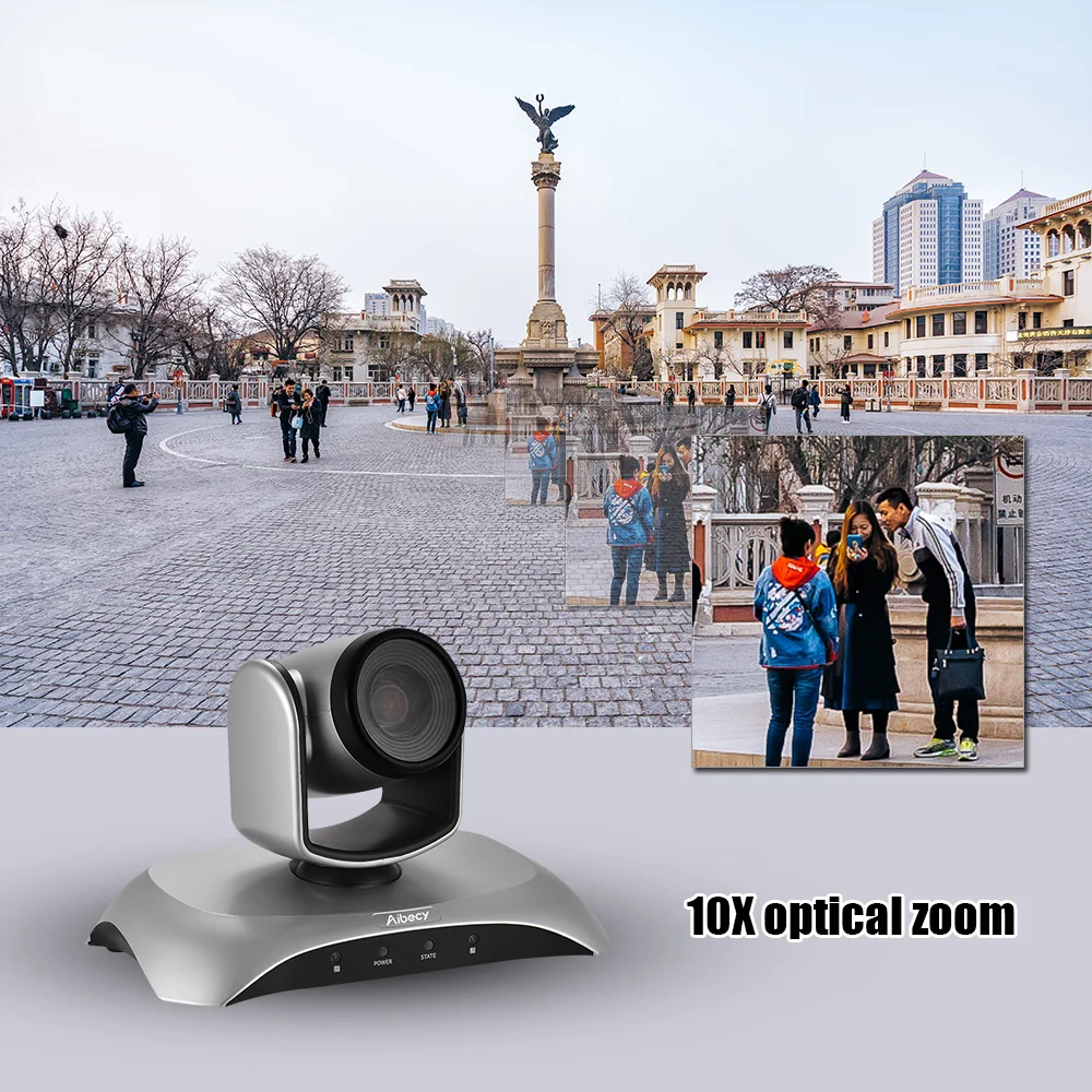 Aibecy 1080P HD USB видеокамера s видео конференц-камера Конференц-камера s10X оптический зум AF с инфракрасным пультом дистанционного управления