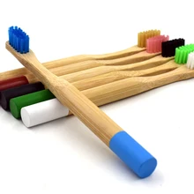 3 шт./упак. детская зубная щетка из натурального бамбука Мягкая головка бамбуковая ручка мягкая щетина деревянная зубная щетка уход за ребенком