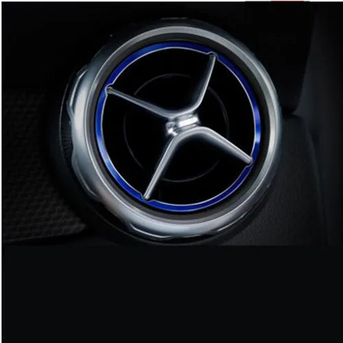 

5 pcs Air Outlet Sticker Instrument Panel Trim Decoration for Mercedes Benz A B GLA CLA Class W176 W246 X156 Car Styling