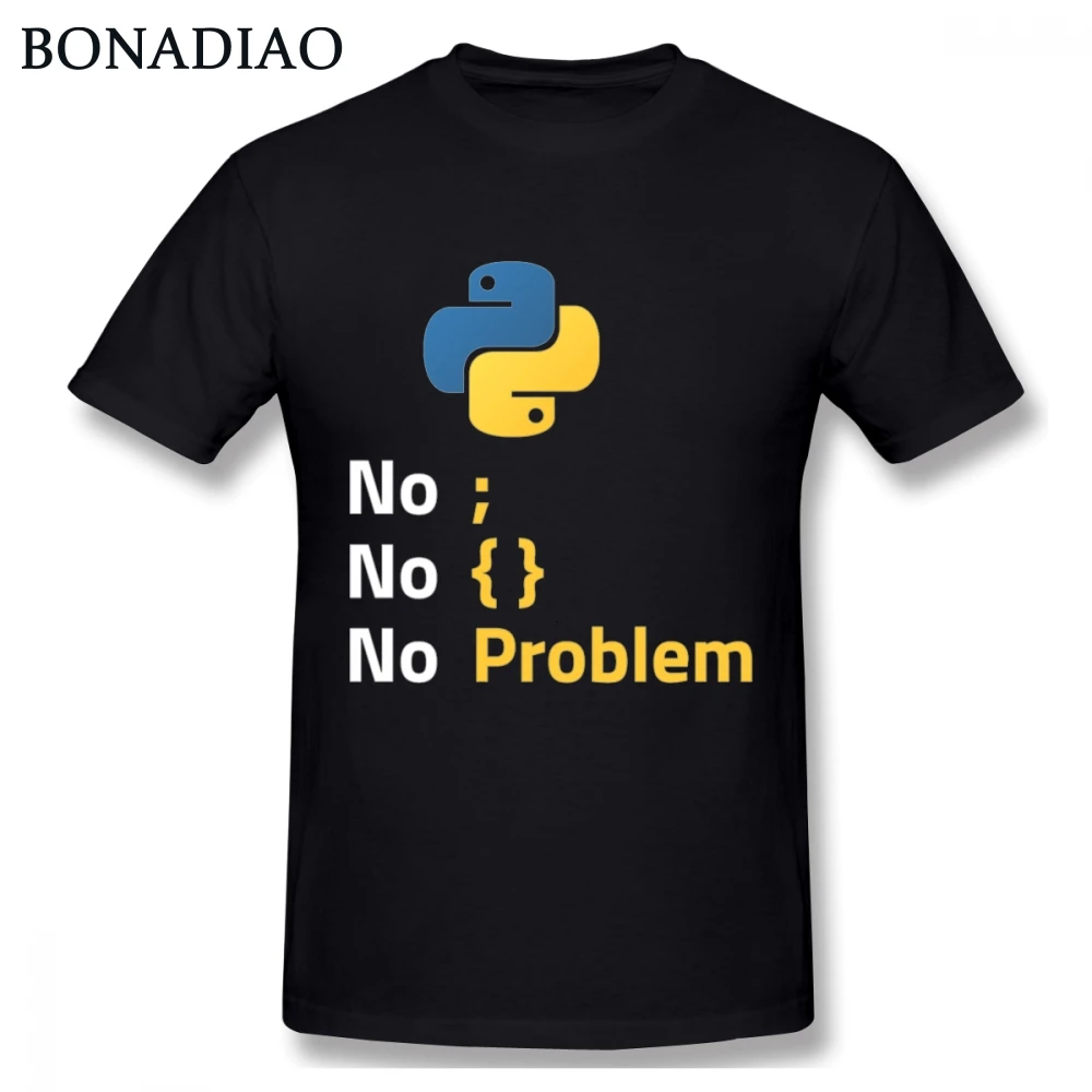 Lenguaje de programación Python T diseño camisa para código programador Homme Camiseta cuello redondo Camiseta Lenguaje de programación Python T diseño camisa para código programador Homme Camiseta cuello redondo Camiseta