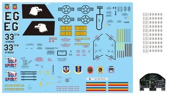 Freewing 90mm RC Jet F15 Decal FJ30911 07