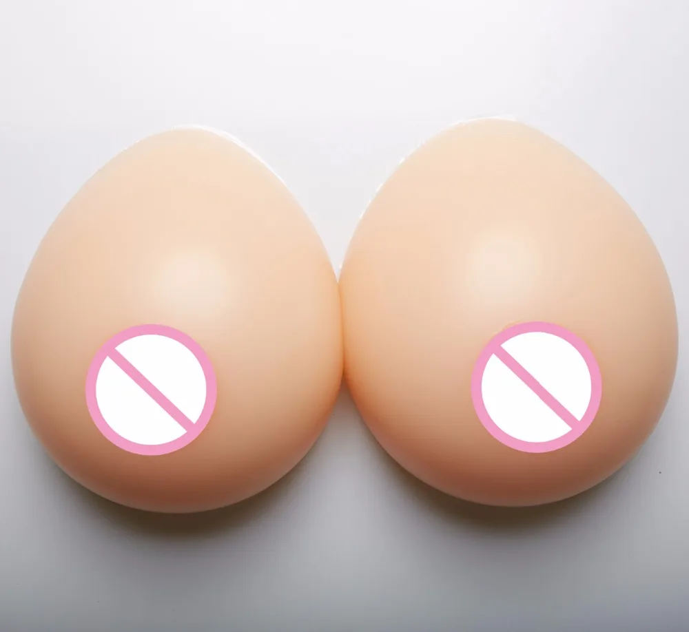 

1200g/pair DDcup Silicon Women Breast Forms Enhancer Transvestite Silicone Breast Forms Enhancer Cross Dresseing Skin Fake Boobs