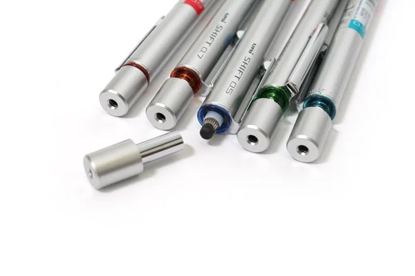 Механический карандаш Япония Uni переноса трубы металлический замок ручка M3/M4/M5/M7/M9-1010 0,3/0,4/0,5/0,7/0,9 мм
