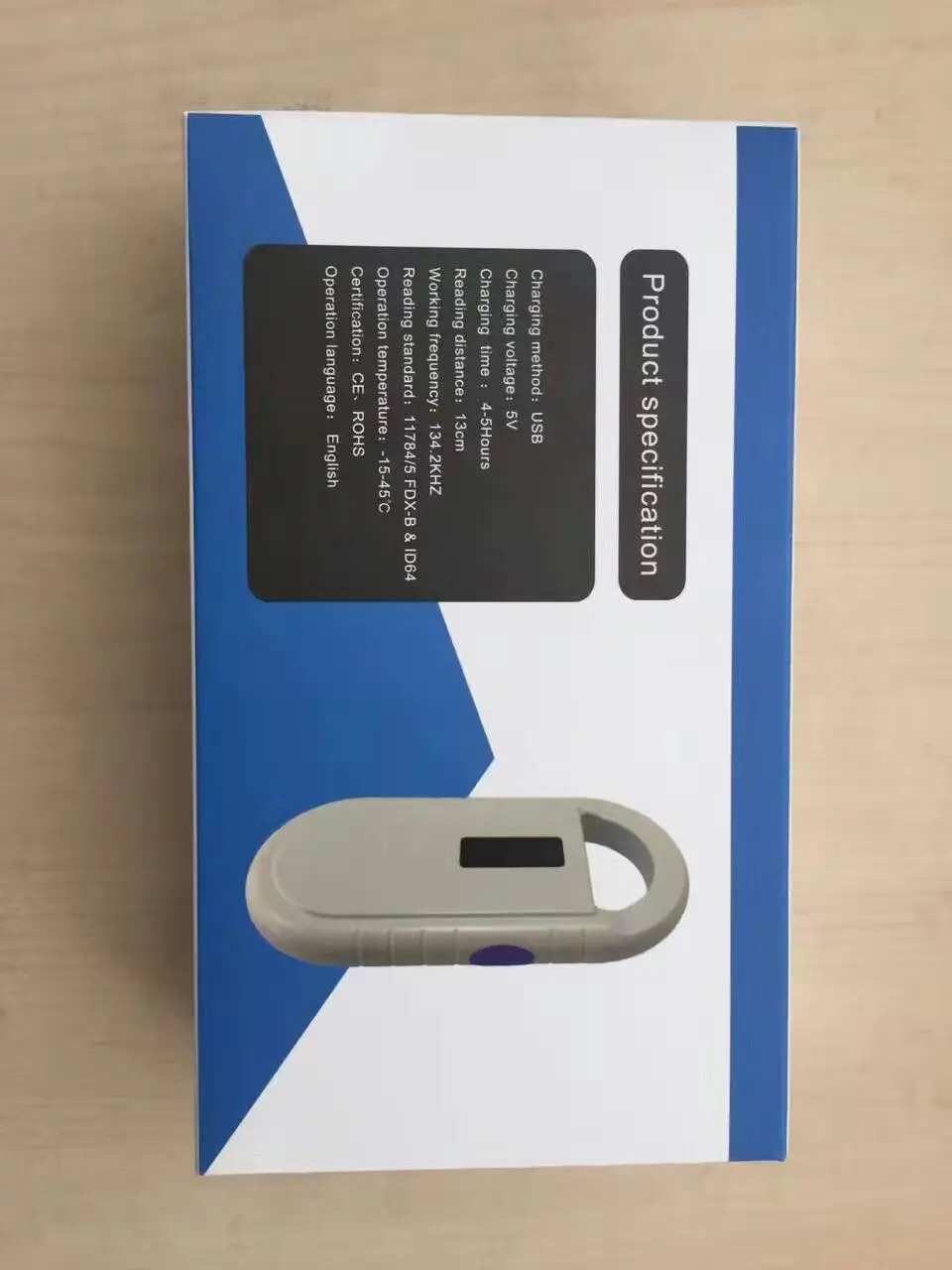 READELL ISO11785/84 FDX B животный микрочип сканер животных RFID считыватель собака Reader