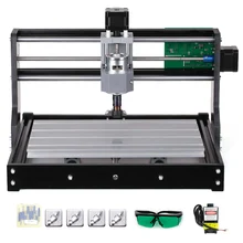 CNC 3018PRO bricolage CNC Kit de routeur 2-en-1 Mini Machine de gravure Laser GRBL contrôle 3 axes pour PCB PVC plastique acrylique bois fraisage