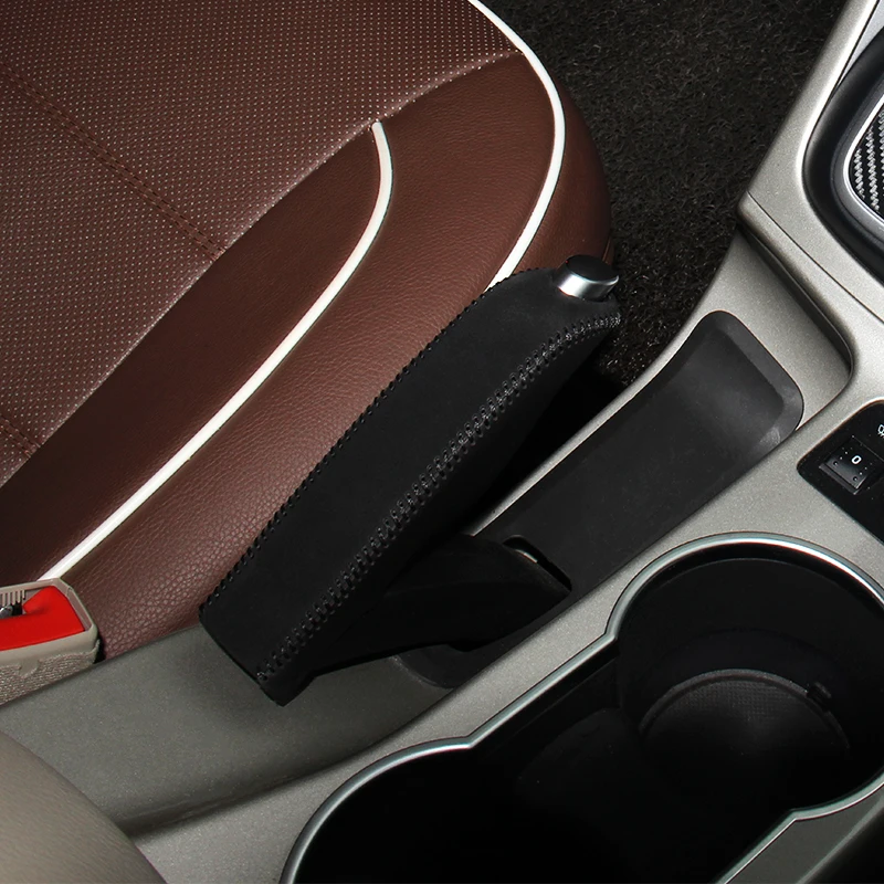 Чехол для ручного тормоза Ford Focus кожаный чехол накладка 2012 года из натуральной