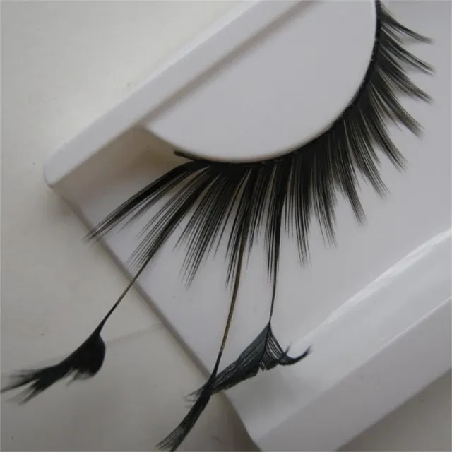 Best Price 1 pairs black Thick natural false eyelashes cross winged lengthened exaggerated stage false eye Lashes makeup tool YM82 Best Price 1 pairs black Thick natural false eyelashes cross winged lengthened exaggerated stage false eye Lashes makeup tool YM82