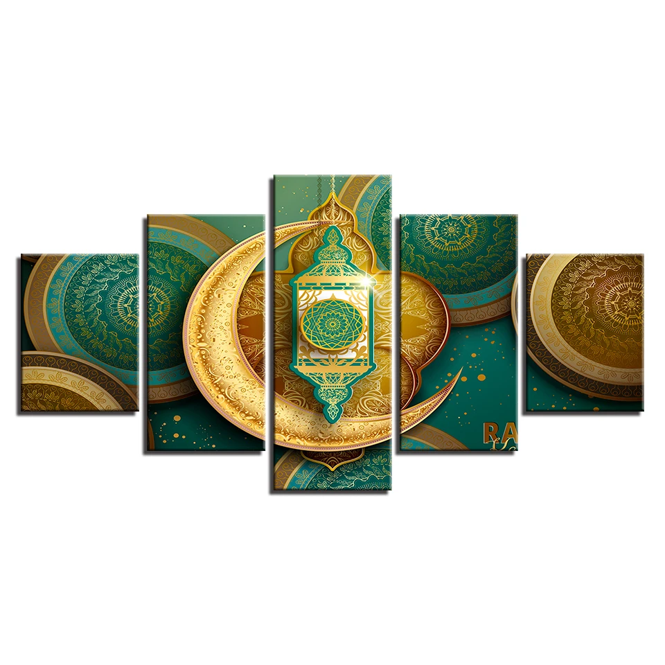 Decoration-Living-Room-Wall-Art-Paintings-5-Pieces-HD-Printed-Islamic-Muslim-Mosque-Ramadan-Poster-Canvas (3)