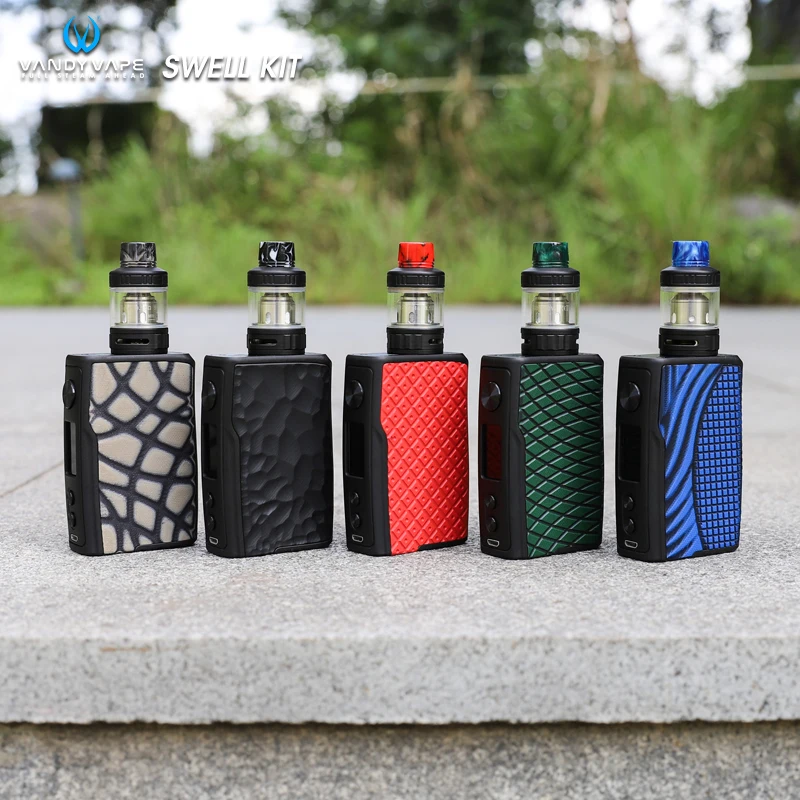 В наличии Vandy Vape Swell Kit 188W smell Box MOD 3 мл бак с одной сеткой Vandyvape электронная сигарета