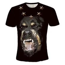 Casual Men tshirt Rock Dog 3d Printed T-shirts Summer Swag Fitness Funny Hip Hop Crossfit Short Sleeve Tees Menswear