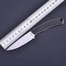 Damascus Steel EDC Straight Knife Outdoor Knife VG10 Stainless Steel Damascus Multi Tools 1piece damascus steel knife blanks gift collection straight knife tea knife blanks tea tools needle