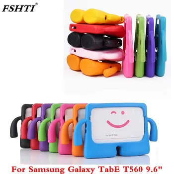 

10pcs/lot New Shockproof Children 3D Cute Cartoon For Samsung Galaxy TabE T560 9.6" Case High Quality Tablet Cover