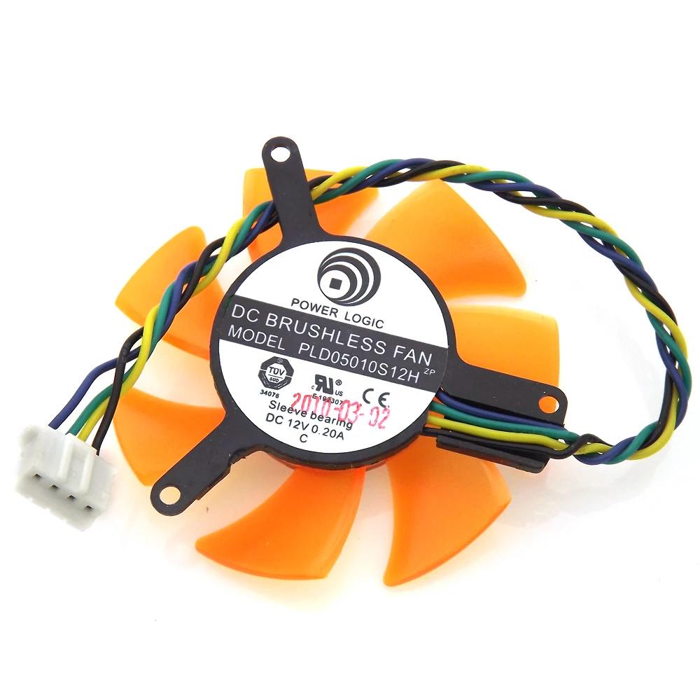 PLD05010S12H PLD05010S12L 12 В 0 20a 47 мм 39x39x39 4 контактный охлаждающий вентилятор для