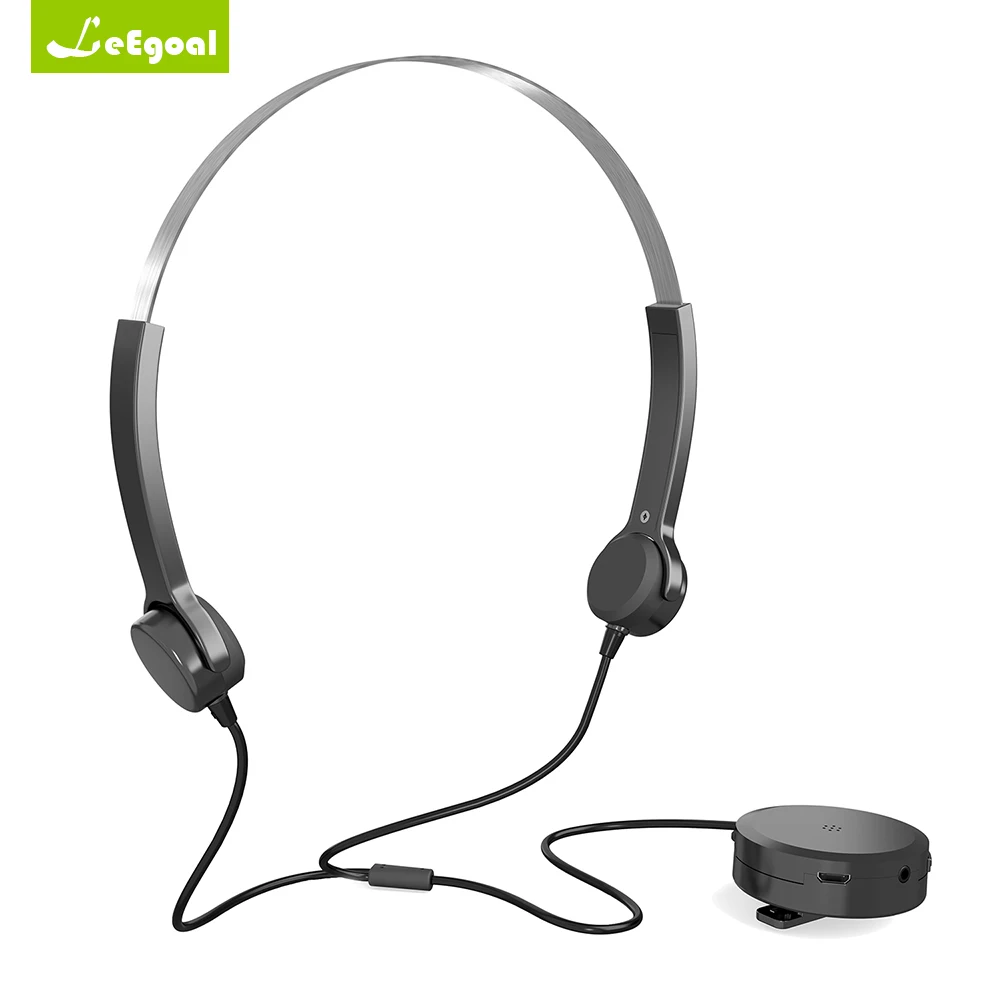 

Bone Conduction Headphones Hearing Aid Headsets Amplifier Audiphone Deaf Aid Bone Conduction Earphones for Hearing Difficulties