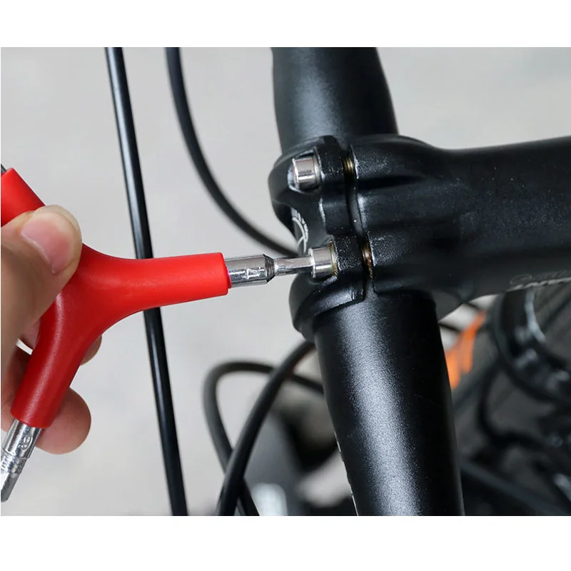 MAXFORD ремонт велосипедов Инструменты Y-образный шестигранный ключ 3 Way 4/5/6 мм гаечный ключ цикла стволовых шестигранного ключа шестиугольная велосипед инструменты для ремонта