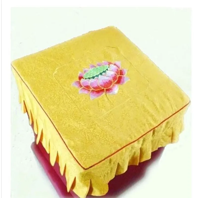 Buddhist Supplies God Bless Prayer Worship Buddha Cushion Cover Solemn