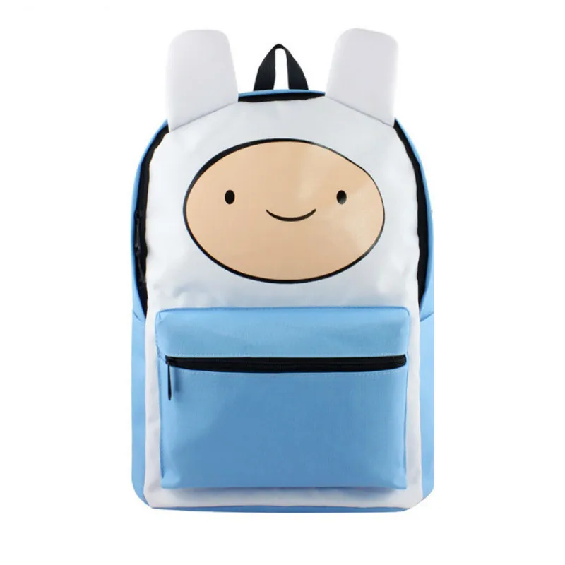 

Adventure Time Finn And Jake School Backpack For Teenagers Male/female Travel Bag Pack Laptop Knapsack Bags Sac A Dos