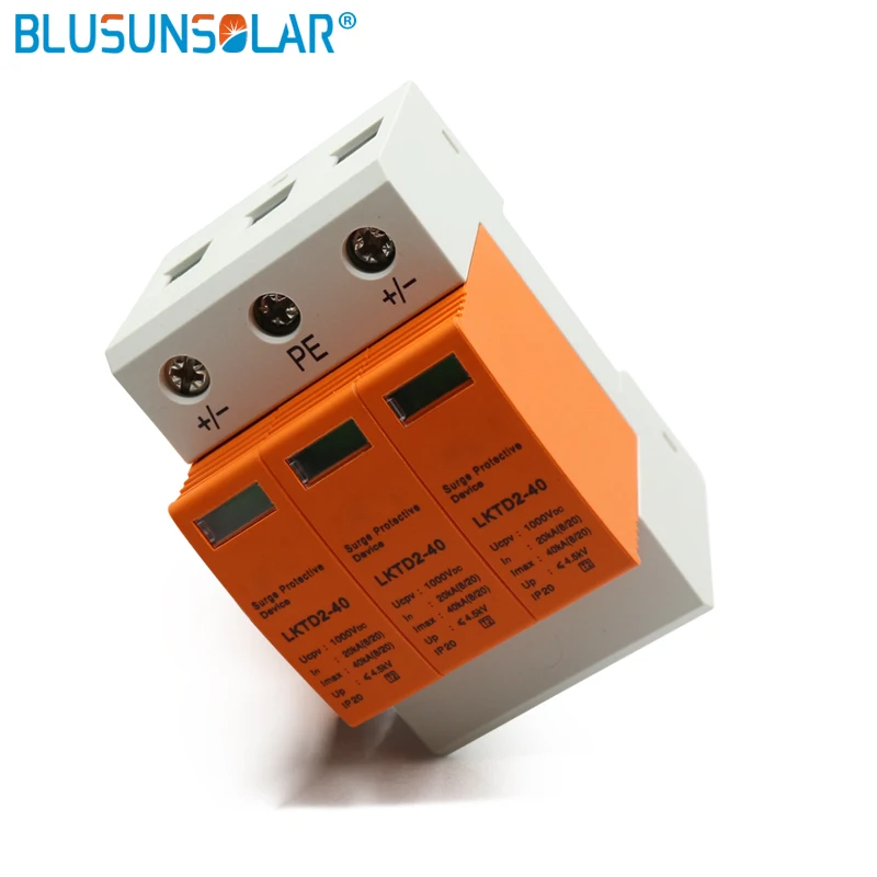 1pec 3P DC1000V устройство защиты от перенапряжений/DC преобразователи напряжения для