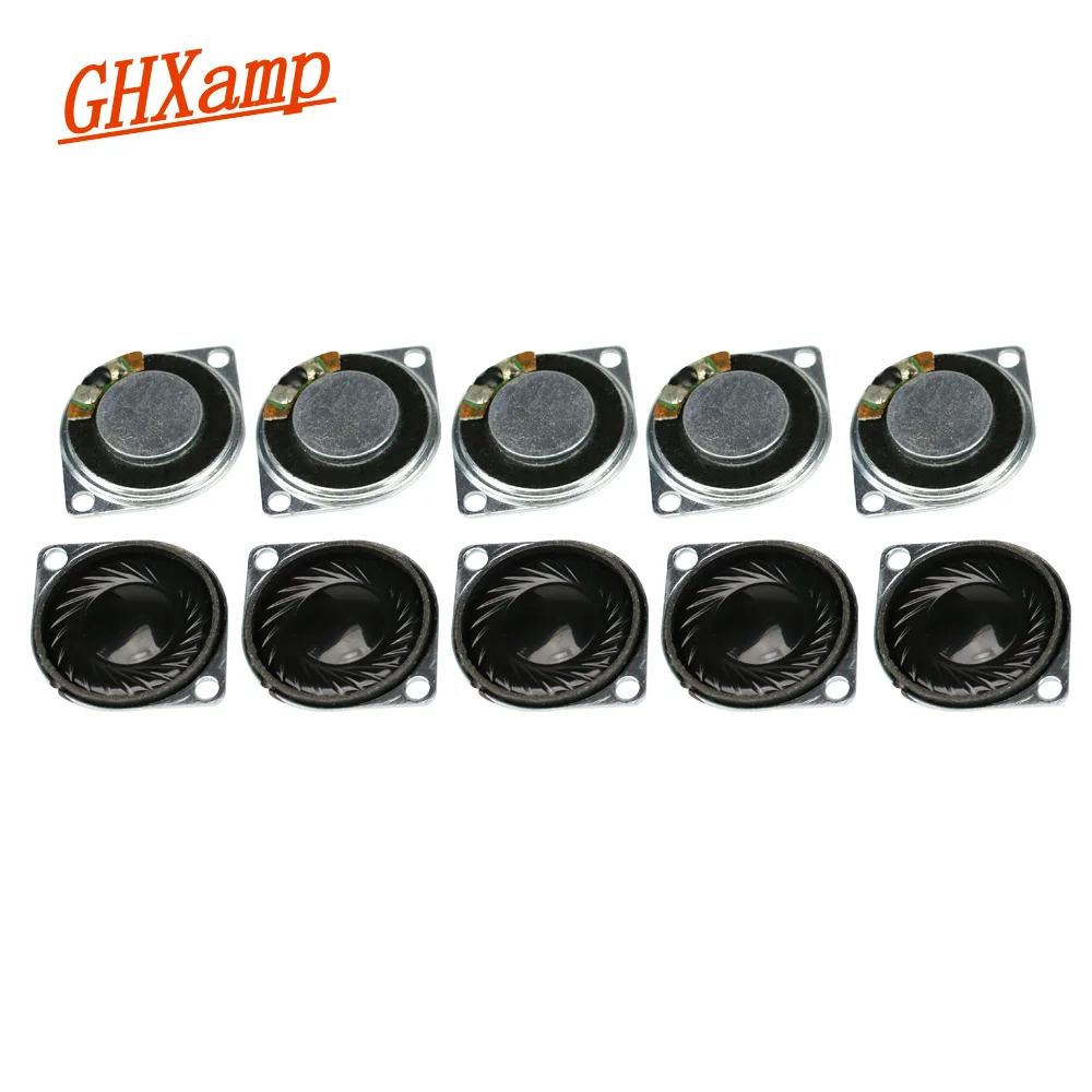 

Ghxamp 10pcs 1 inch Mini Speaker Full Range Speakers 28mm 8ohm 2W Full Frequency Loudspeaker With Mounting Holes