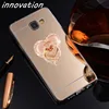 Funda trasera de TPU suave con espejo de lujo para Samsung Galaxy J1 2016 J2 Prime J3 J5 J7 Pro A5 A3 2017 A320F A520F ► Foto 1/6